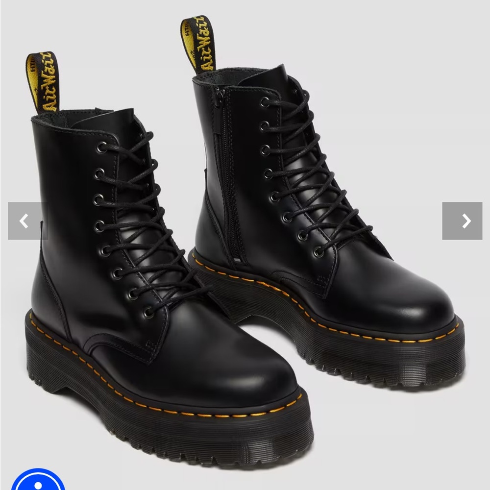 Dr Martin Jadon Boot Smooth Leather Platforms